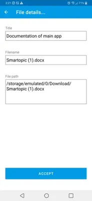 File Organizer android App screenshot 8